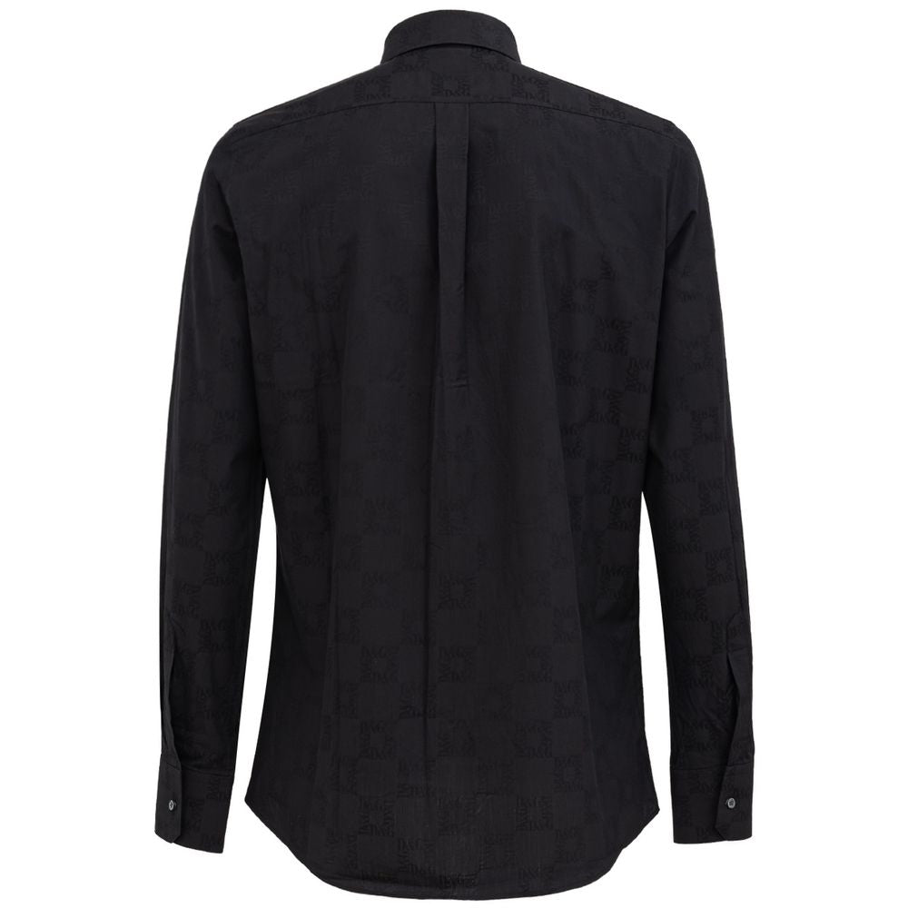 Dolce & Gabbana black cotton shirt